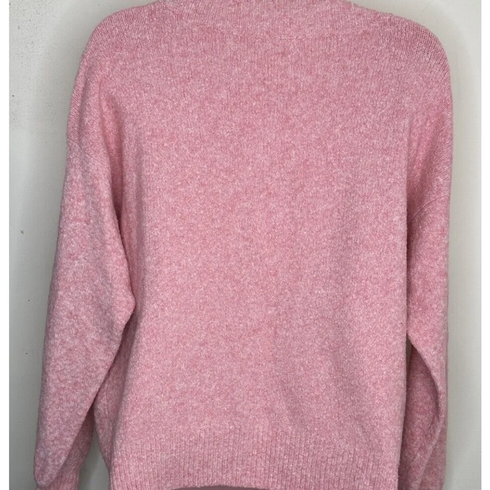Silence‎ + Noise Urban Outfitters Crossover Sweater Size XS Pink Soft & Cozy